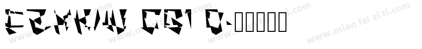 FZXKIW GB1 0字体转换